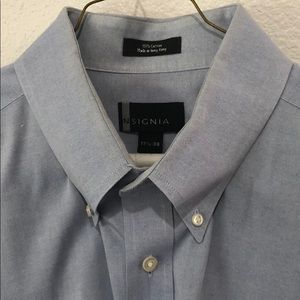 Insignia 100% Cotton Long Sleeve Oxford 17 1/2